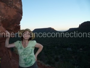 Sedona 2013. Sunset at the Knoll Rock