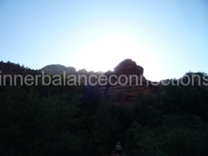 Sedona 2013. Sunset, Ballar Canyon near the Knoll Vortex